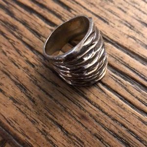 NYC artist-made silver ring